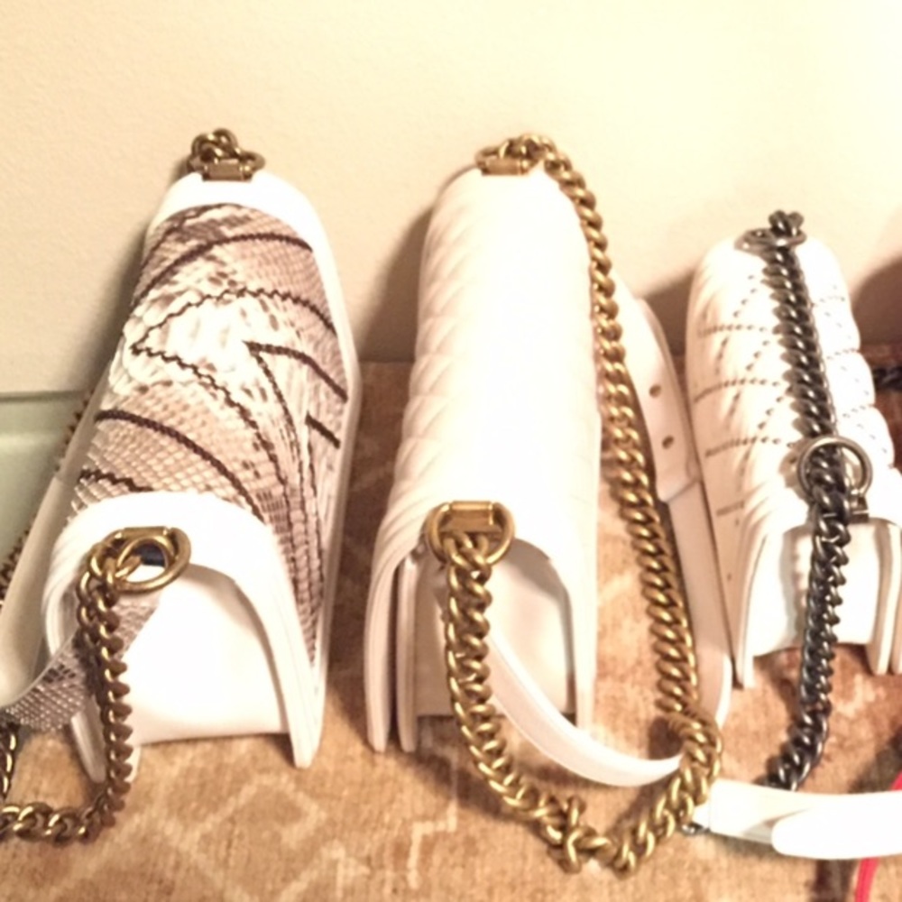 RARE PYTHON CHANEL LE BOY BAG - Picture 16 of 16